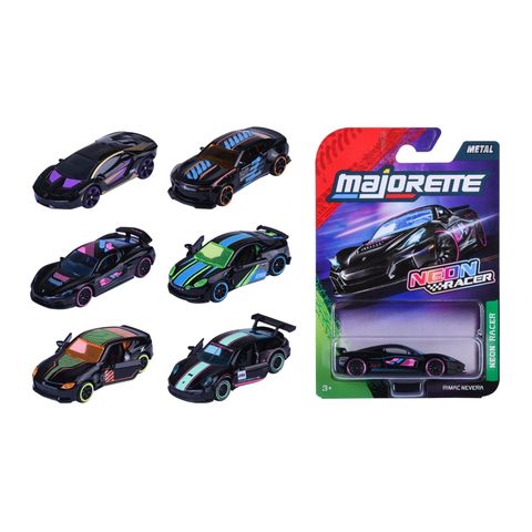  8504100003 Đồ Chơi Xe Mô Hình MAJORETTE Neon Racer Premium Cars 
