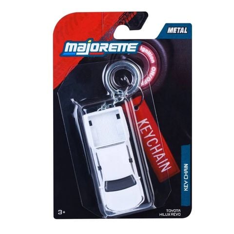  8506000000SH4 Đồ Chơi Xe Mô Hình MAJORETTE Keychain - Toyota Hilux Revo (trắng) 