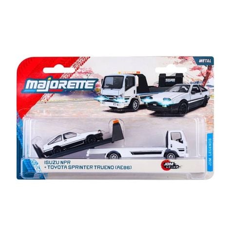  8502103002 Đồ Chơi Xe Mô Hình MAJORETTE JDM Legends Car Transporter 