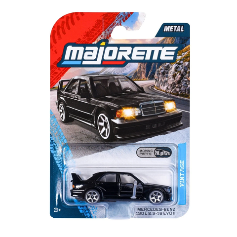  8502000001MU2 Đồ Chơi Xe Mô Hình MAJORETTE Vintage Premium Mercedes-Benz Black 