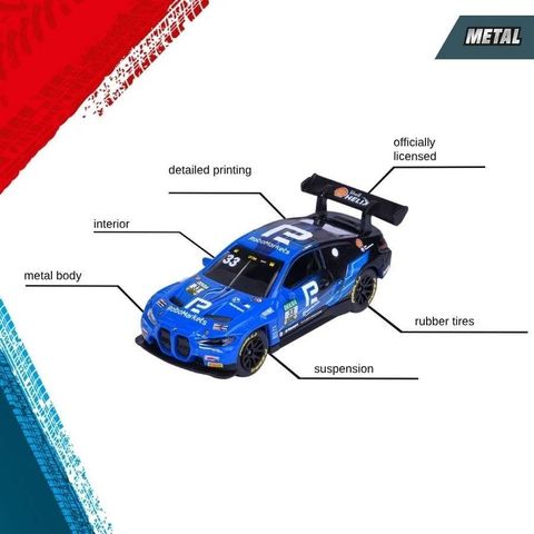  8502105013 Đồ Chơi Xe Mô Hình MAJORETTE Motorsport DTM 4 Pieces Giftpack 