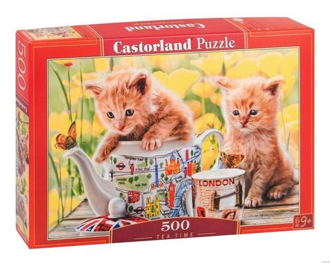 B52356 Xếp hình puzzle Tea Time 500 mảnh Castroland 