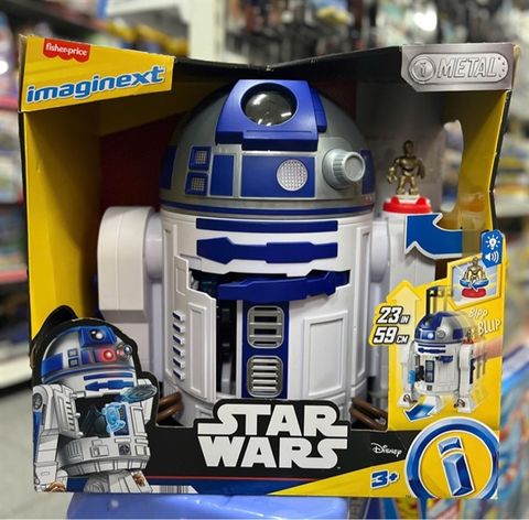  HXG52 Fisher-Price Imaginext STAR WARS Toy R2-D2 17.5 Inch 