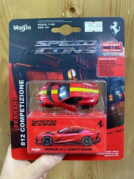 Maisto 1:64 Speed Icon - Ferarri 812 Competizione
