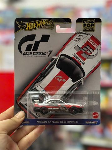 HKC28 Hot Wheels Pop Culture Gran Turismo - Nissan Skyline GT-R (BNR34) 