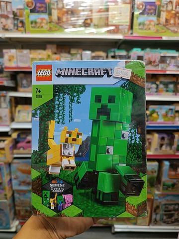  LEGO 21156 Bigfig Creeper and Ozelot 