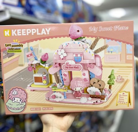  Đồ Chơi Lắp Ráp KEEPPLAY Sanrio My Sweet Piano Soothing Bakery K20894 