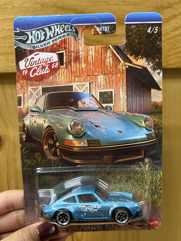  JKY34 Siêu Xe Vintage 71 Porsche 911 HOT WHEELS 