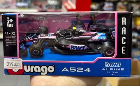  10/18-38219 Xe đua F1 1:43 Alpine A524 (Bahrain GP) 