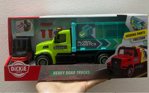  203744018 Đồ Chơi Xe Tải DICKIE TOYS Heavy Road Trucks 