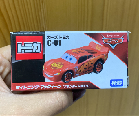  Tomica C-01 Disney Pixar Cars Lighting McQueen 