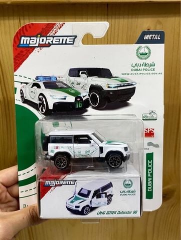  8503101000C47 Đồ Chơi Xe Mô Hình MAJORETTE Dubai Police Deluxe Land Rover Defender 