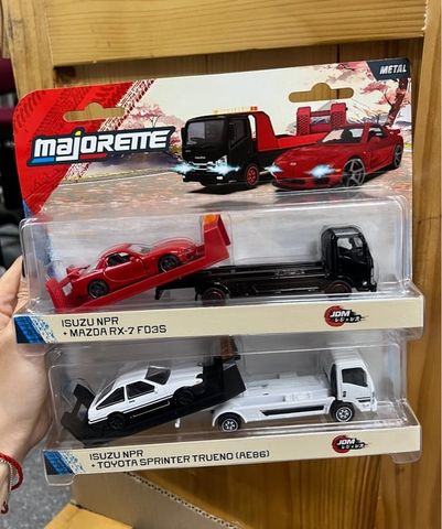  8502103002 Đồ Chơi Xe Mô Hình MAJORETTE JDM Legends Car Transporter 