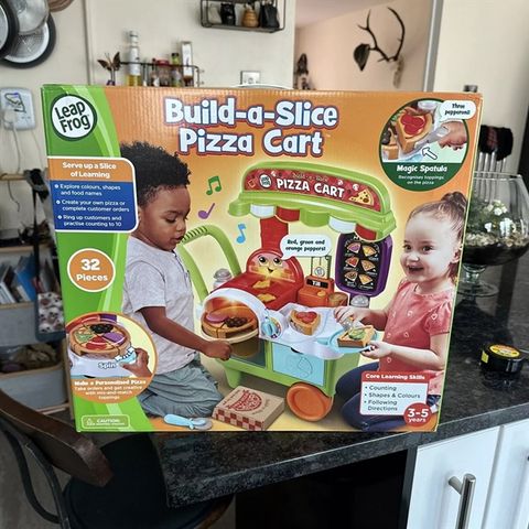  6173 LeapFrog Build-a-Slice Pizza Cart 