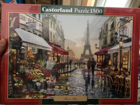  C151288 Xếp hình puzzle Flower Shop 1500 mảnh Castroland 