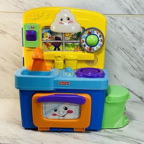  Bộ bếp nấu ăn BMG83 Fisher Price Learning Kitchen (6 - 36 Months) 
