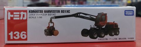  Tomica 136 Komatsu Harvesta 931XC 