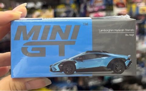  Xe Mini GT Box Version MGT00807 Lamborghini Huracán Sterrato Blu Aegir 