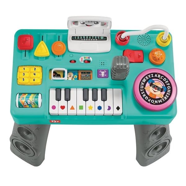 Fisher-Price Baby & Toddler Toy Laugh & Learn DJ Table