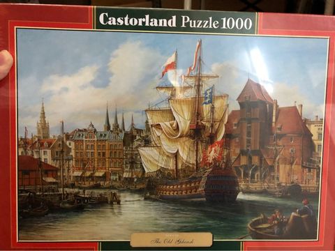 C102914 Xếp hình The Old Gdansk 1000 mảnh CASTORLAND 