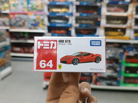  Tomica No.64 Ferrari 488 GTB 