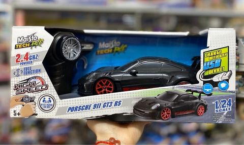  Xe điều khiển Maisto 1:24 R/C Porsche 911 GT3 RS Black 