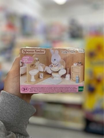  Sylvanian Families Toilet Set 