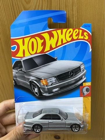  HNK51 Hot Wheels '89 Mercedes-Benz 560 SEC AMG- Silver 