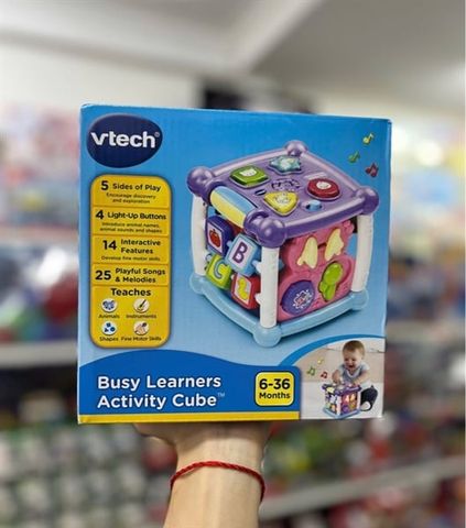  80-150589 - VTech Busy Learners Activity Cube Purple 