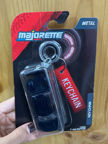  8506000000SHK Đồ Chơi Xe Mô Hình MAJORETTE Keychain - Ford F-150 Raptor (xanh than) 