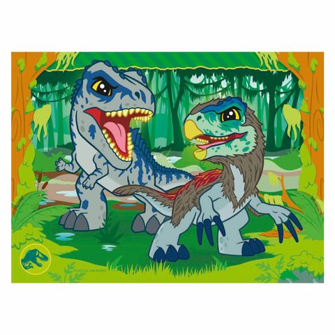  Tranh ghép Ravensburger 12004027 -Jurassic World Explorers 