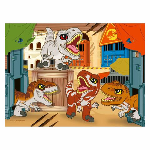  Tranh ghép Ravensburger 12004027 -Jurassic World Explorers 