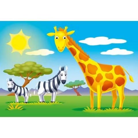  Tranh ghép Ravensburger Where Do We Live? My First Jigsaw Puzzles 