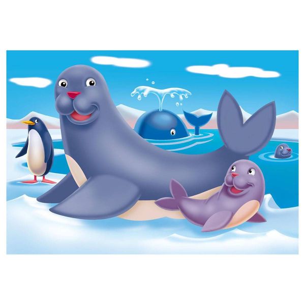 Tranh ghép Ravensburger Where Do We Live? My First Jigsaw Puzzles