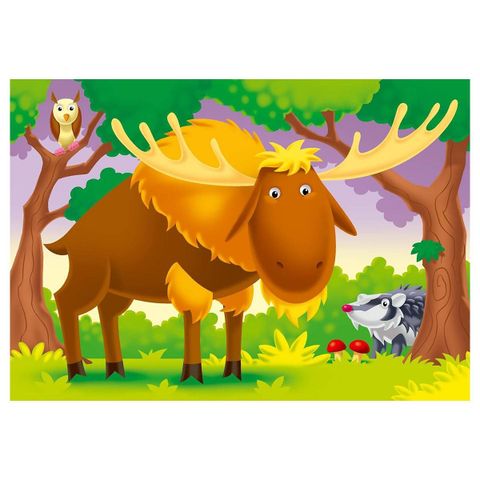  Tranh ghép Ravensburger Where Do We Live? My First Jigsaw Puzzles 