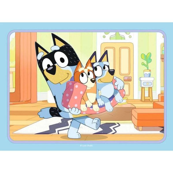 Ravensburger Bluey 4 in a box - Childrens Puzzles