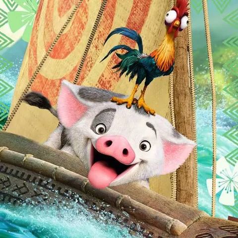  Tranh ghép Ravensburger Disney Moana 3x 49pc Jigsaw Puzzles 