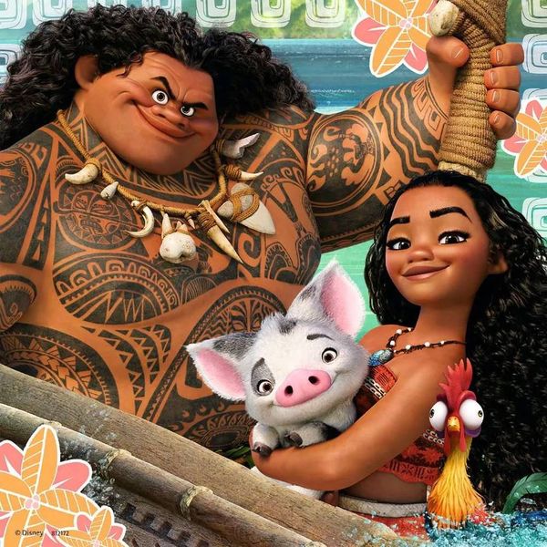Tranh ghép Ravensburger Disney Moana 3x 49pc Jigsaw Puzzles
