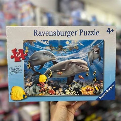  Tranh ghép Ravensburger 60pc - Caribbean Smile Puzzle 