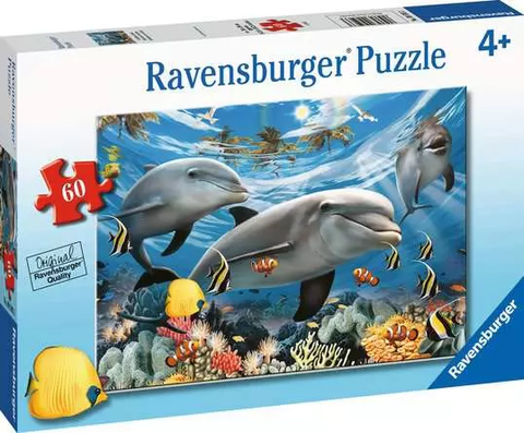  Tranh ghép Ravensburger 60pc - Caribbean Smile Puzzle 
