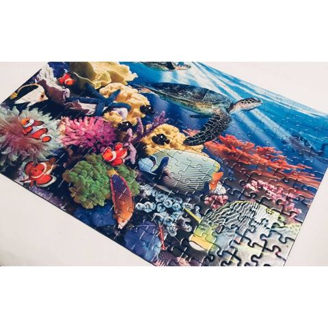  Tranh ghép Ravensburger Ocean Turtles 200 XXL Piece Jigsaw Puzzle 