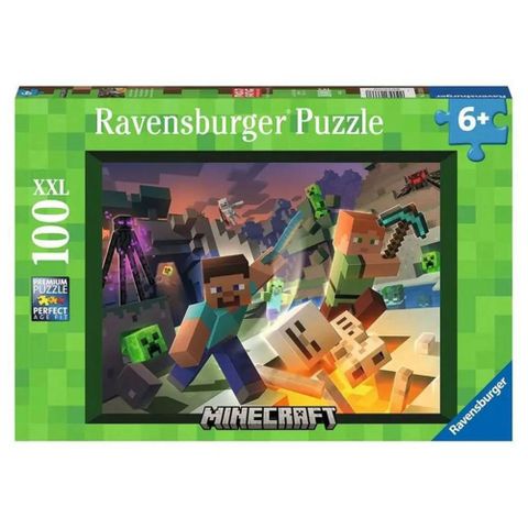  Tranh ghép Ravensburger Monster Minecraft- 100 piece 
