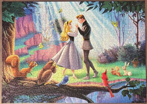  Xếp hình Sleeping Beauty 1000 mảnh RAVENSBURGER 139743 