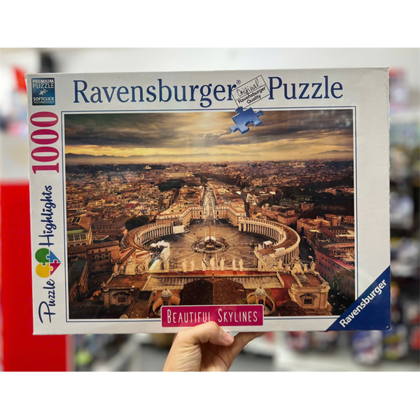 RAVENSBURGER 140824 BEAUTIFUL SKYLINES - ROME 1000PC JIGSAW PUZZLE