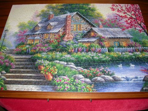 Xếp hình puzzle Romantic Cottage 1000 mảnh RAVENSBURGER 151844 