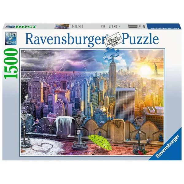  Xếp hình puzzle Seasons of New York 1500 mảnh RAVENSBURGER 160082 