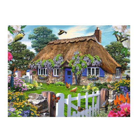  Xếp hình Cottage in England 1500 mảnh RAVENSBURGER 162970 
