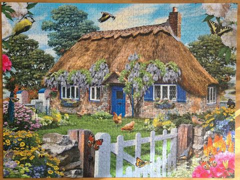  Xếp hình Cottage in England 1500 mảnh RAVENSBURGER 162970 