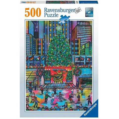  Xếp hình puzzle Rockefeller Christmas 500 mảnh RAVENSBURGER 164240 