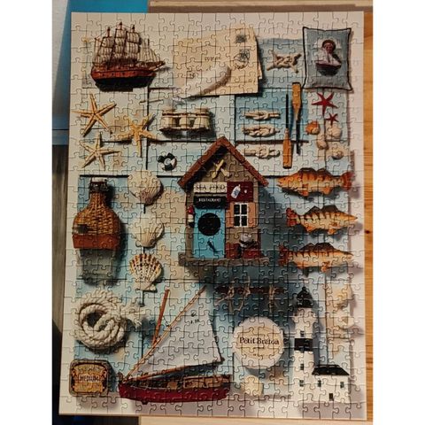  Xếp hình puzzle Maritime Flair 500 mảnh RAVENSBURGER 165889 